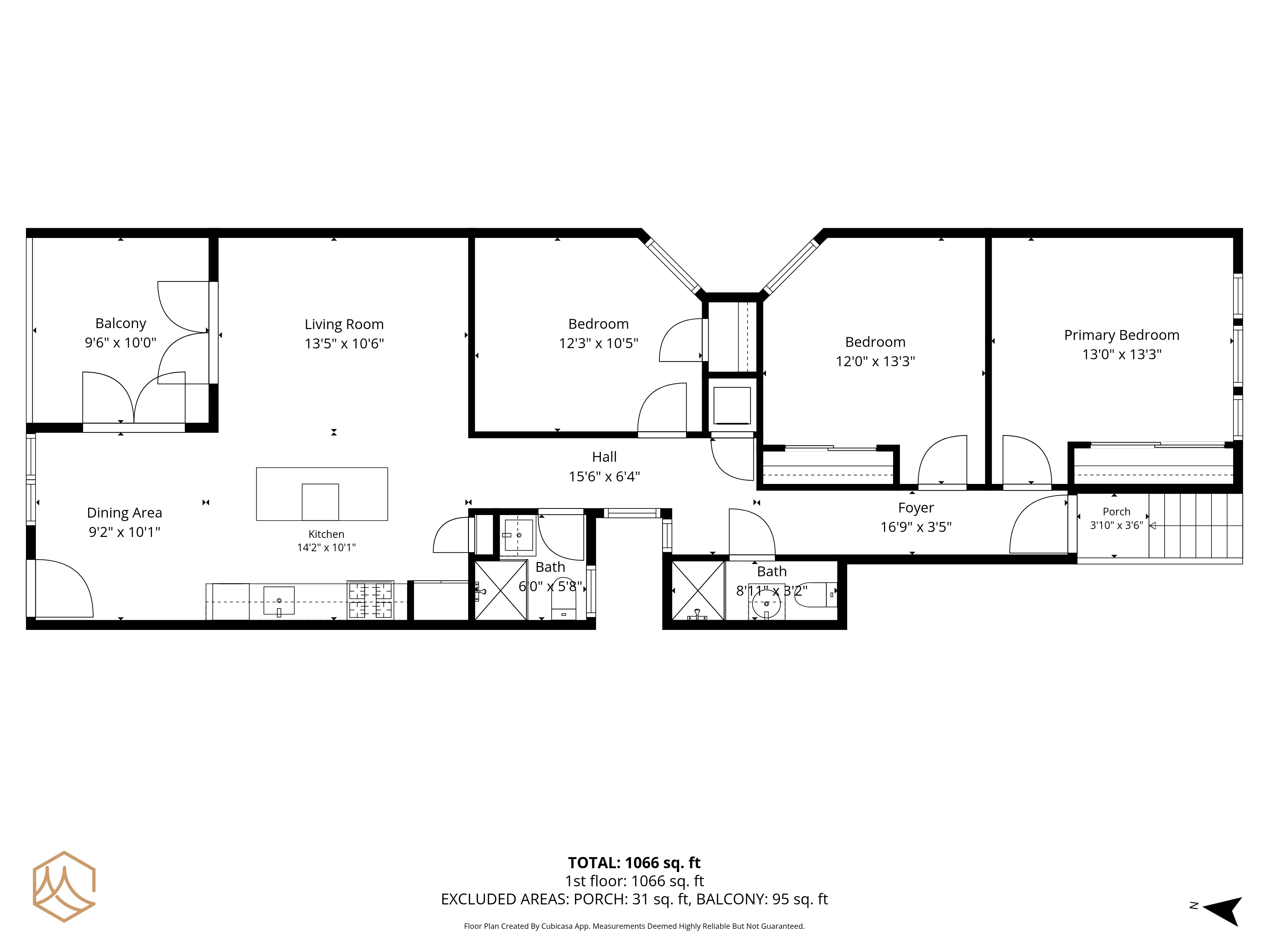 572 Chestnut Street floor plan