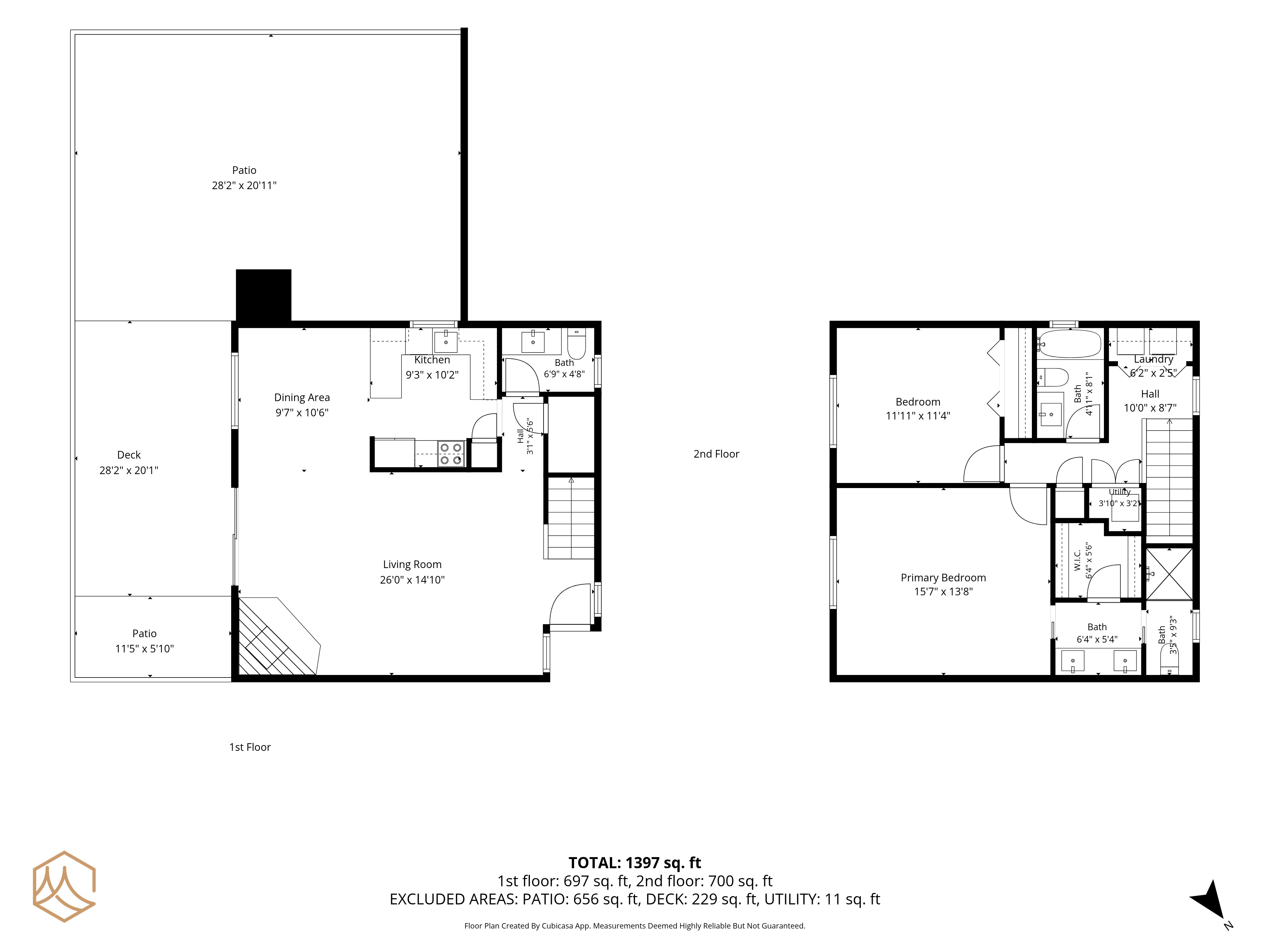 1002 Roble Ave floor plan