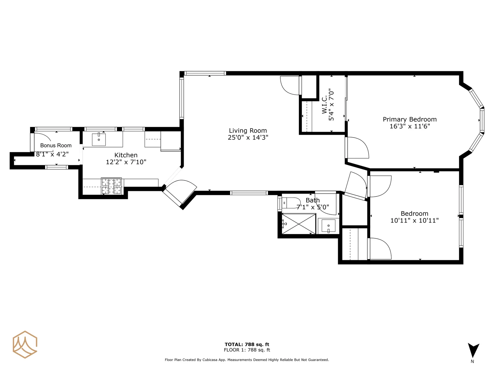 1516 Larkin St.#5 floor plan
