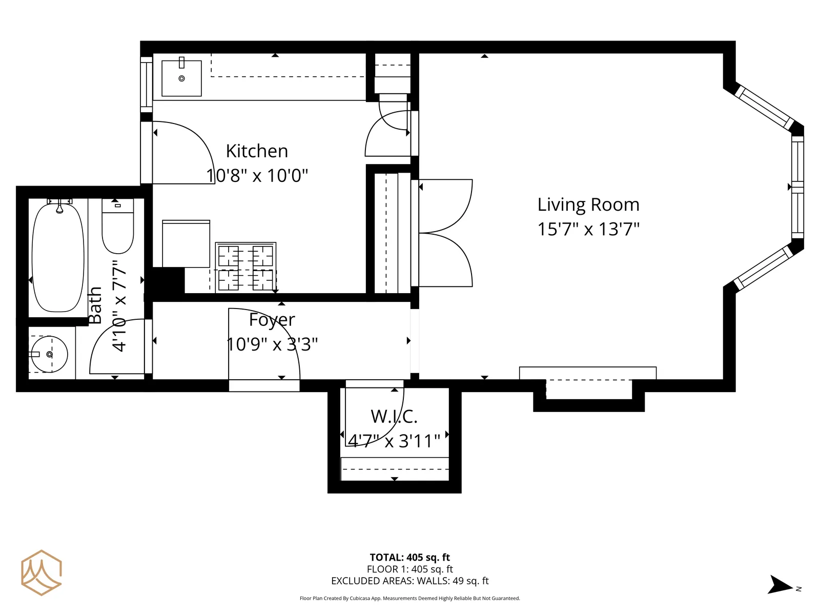 1637 Clay St.#9 floor plan